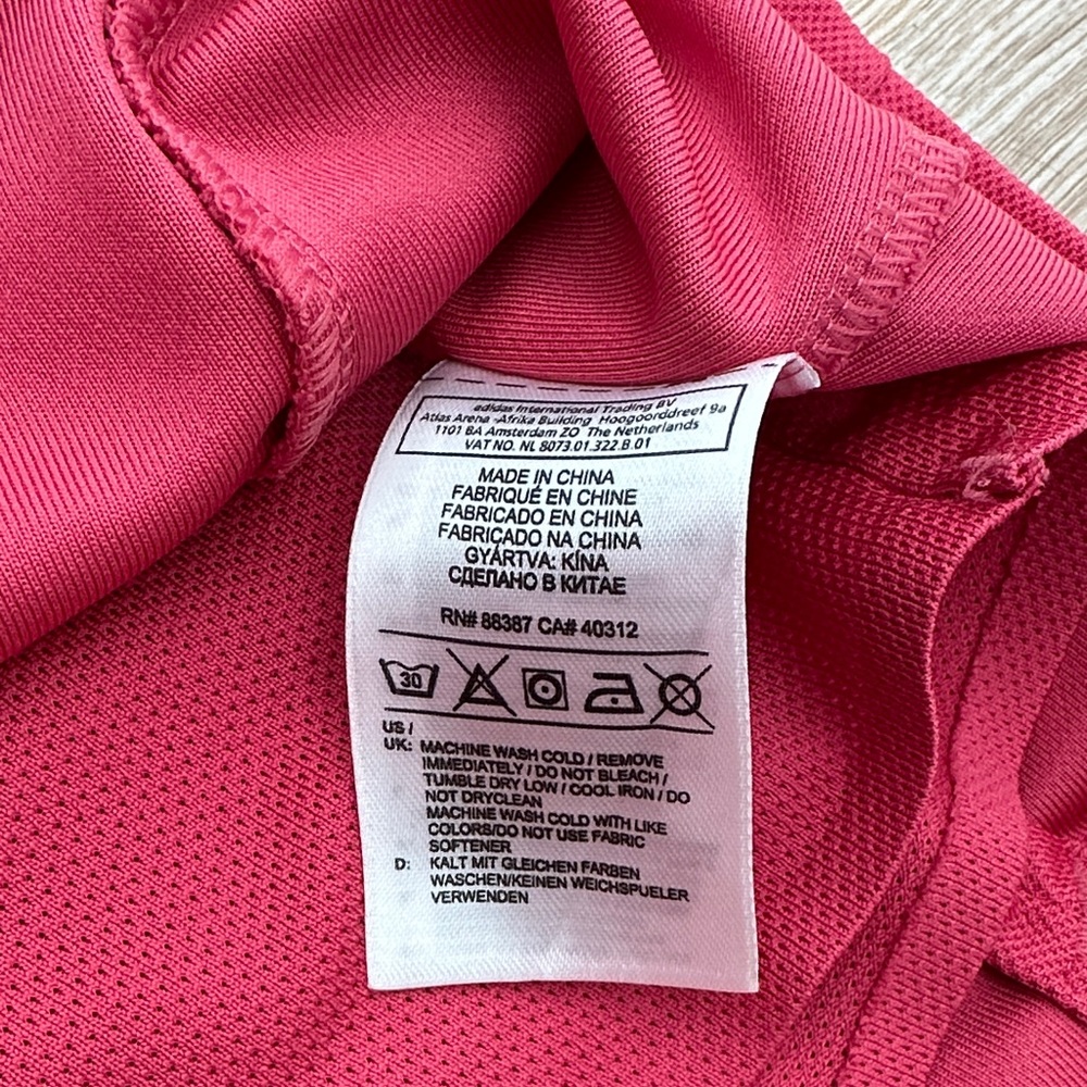Girls Adidas ClimaCool Pink Golf Skort Size Large GUC - Picture 4 of 10